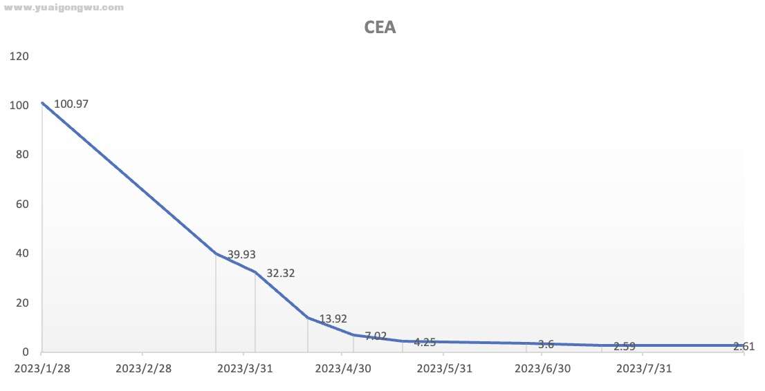 CEA变化趋势